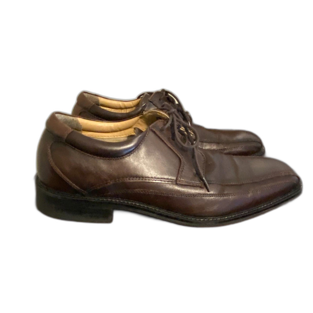 G. H. Bass & Co Gordon Leather Mahogany Oxford Lace up Shoes Men's US 10.5